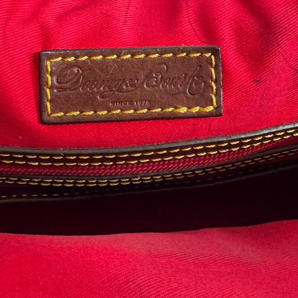 Dooney & Bourke Black Leather Satchel - Picture 8 of 9